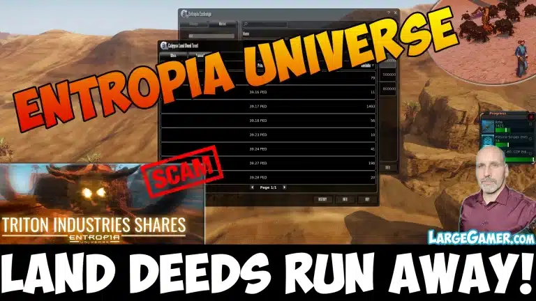 Entropia Universe Land Deeds