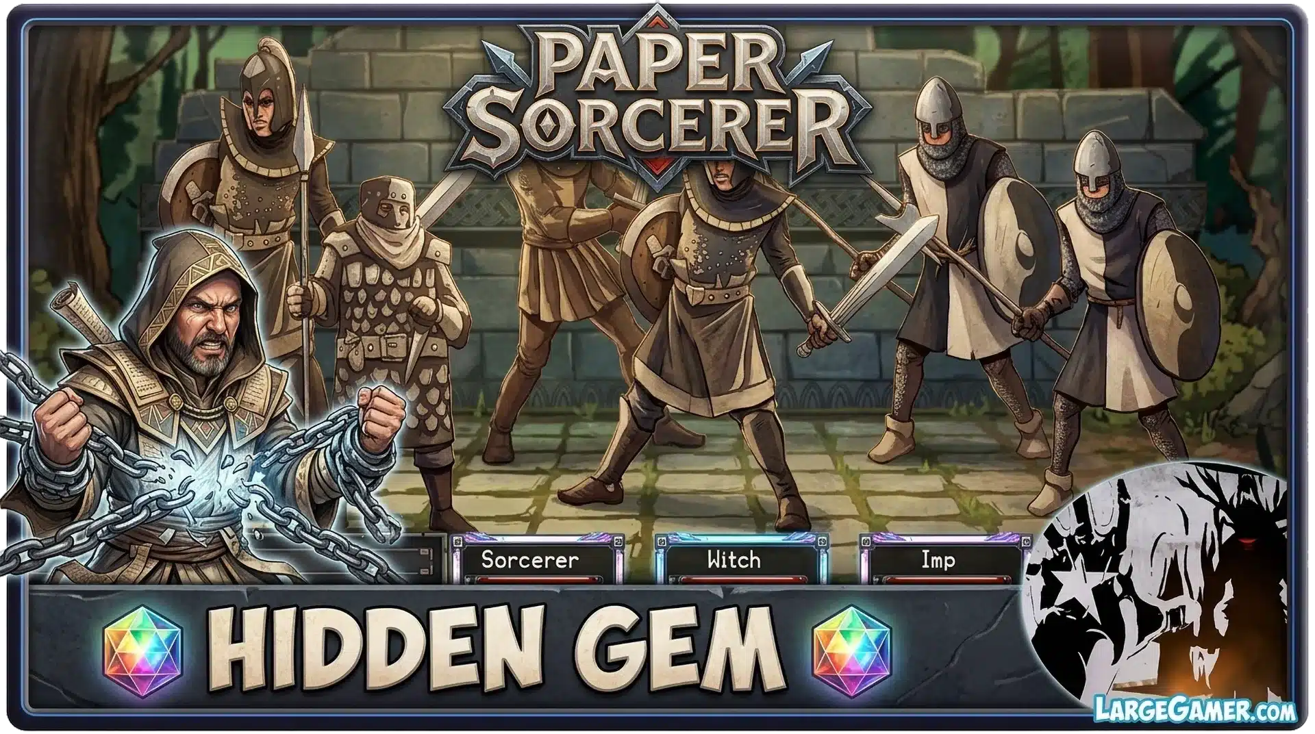 paper-sorcerer-tribute-to-werdna Largegamer.com - paper sorcerer tribute to werdna