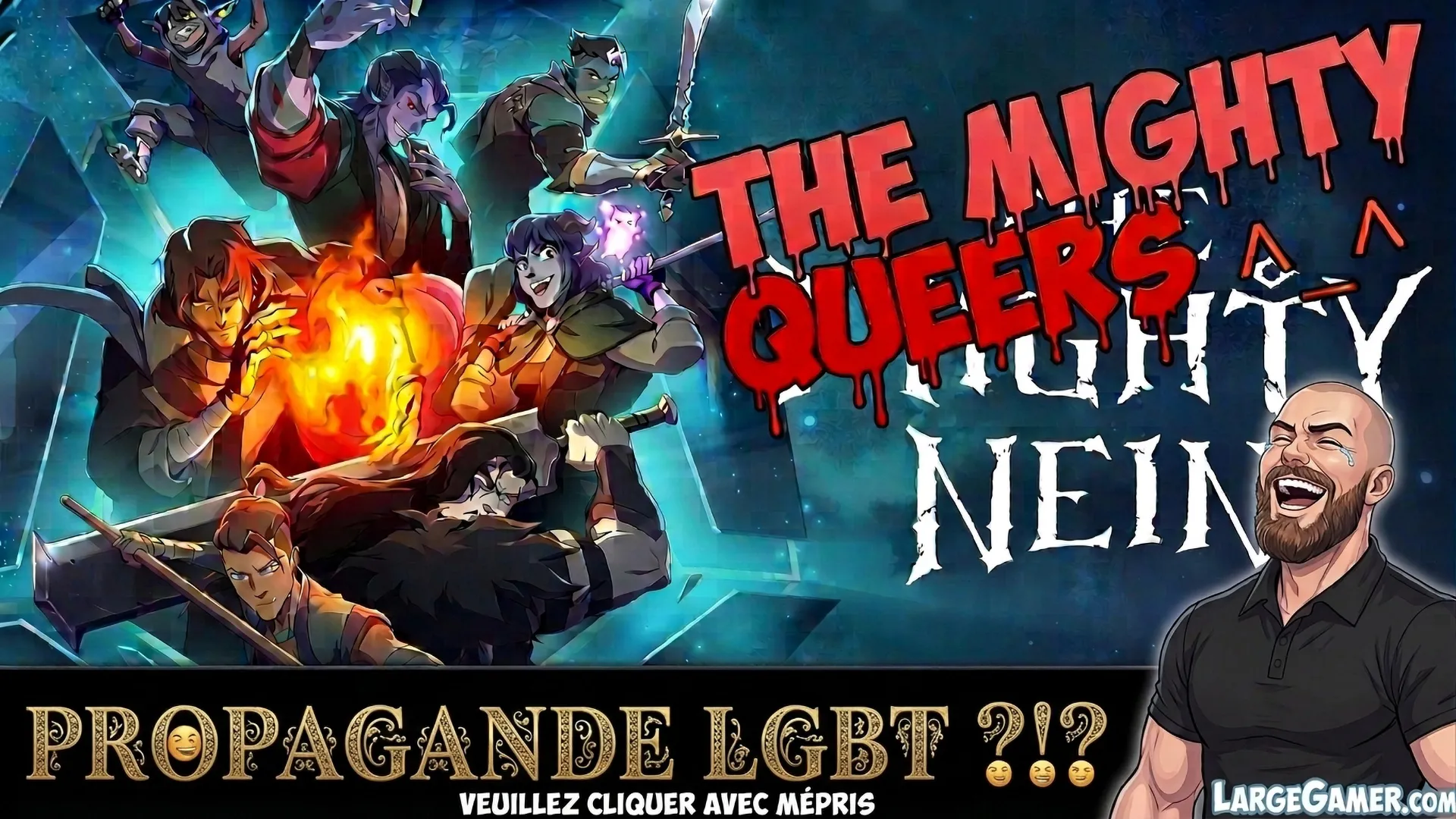 the-mighty-queers-propagande-lgbt Largegamer.com - the mighty queers propagande lgbt