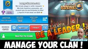 Largegamer.com - clash royale clan management guide to rule them all Clash Royale Clan Recruitment and Management Guide